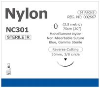 MONOFILAMENT NYLON SUTURES